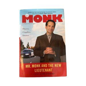 Mr. Monk And The New‎ Lieutenant Hardcover Book By Hy Conrad